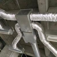 中央空調(diào)通風軟管安裝應(yīng)用